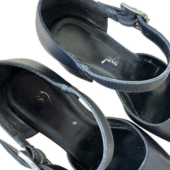 FREE PEOPLE Gwen Platform Mary Janes Black  US 8/ EU 38 - Picture 10 of 11